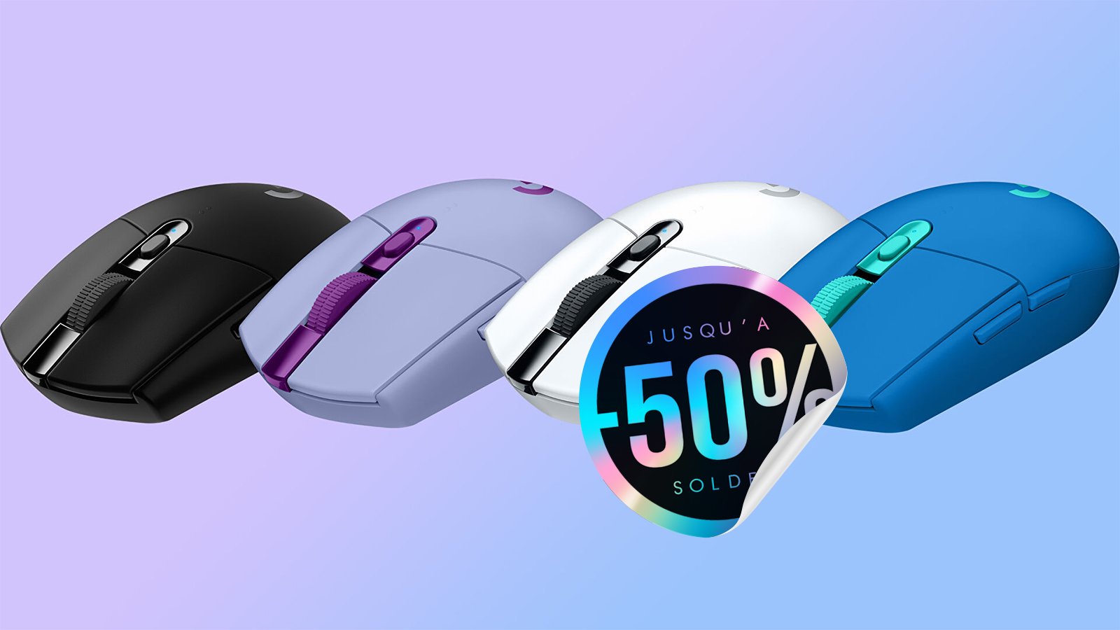 Les souris Logitech G503 Lightspeed Hero