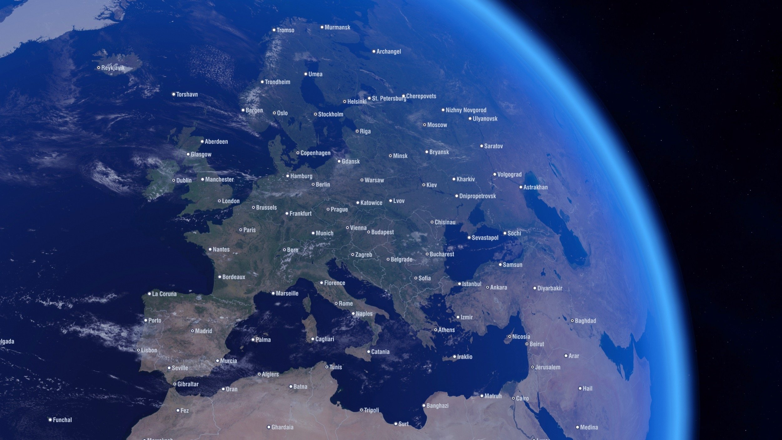 Google Earth fête ses 20 ans et vous propose de remonter dans le temps ©Shutterstock