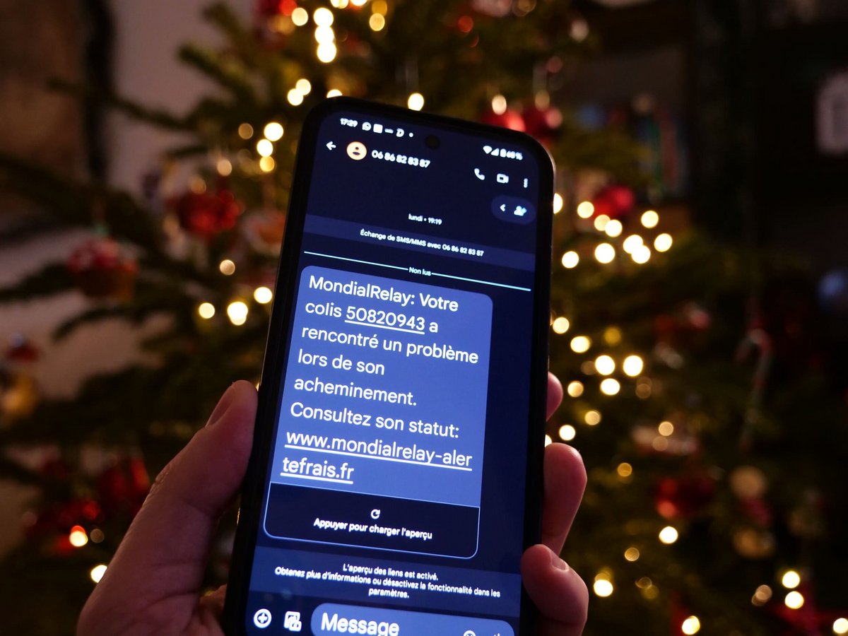 Vous avez peut-être reçu ce SMS frauduleux © Alexandre Boero / Clubic