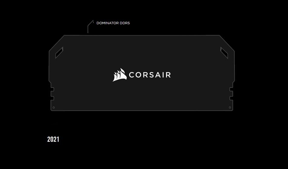 Les Dominator DDR5 sont encore un peu mystérieuses © Corsair