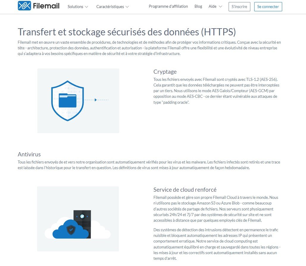 Filemail - Une sécurité optimale ?