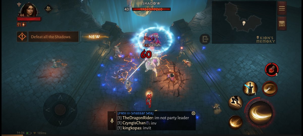 Aucun souci de connexion sur Diablo Immortal, notre référence mobile © Nerces pour Clubic