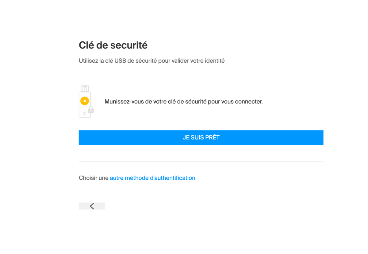 Infomaniak kDrive - Prise en charge des clés Yubikey
