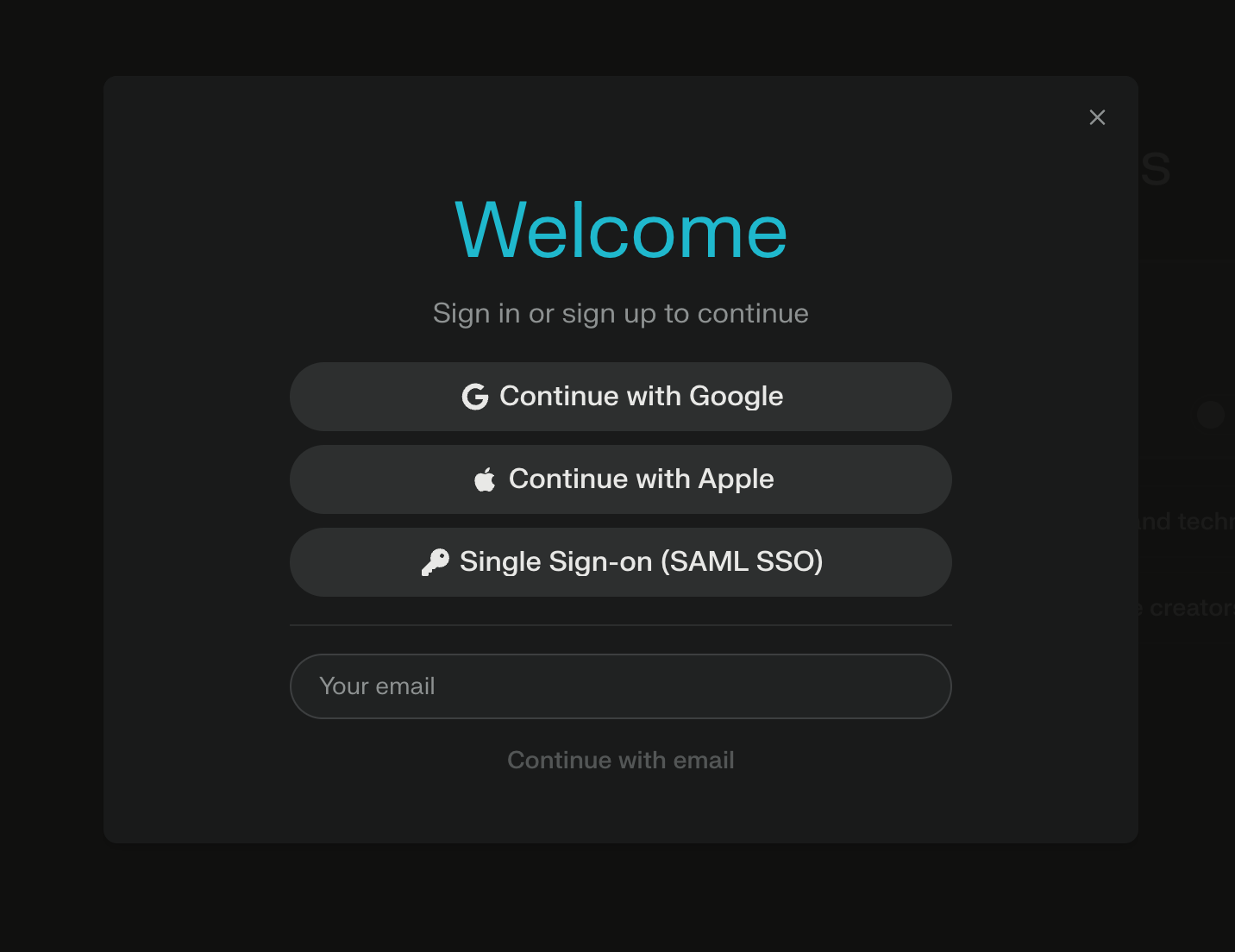 Créez un compte Perplexity