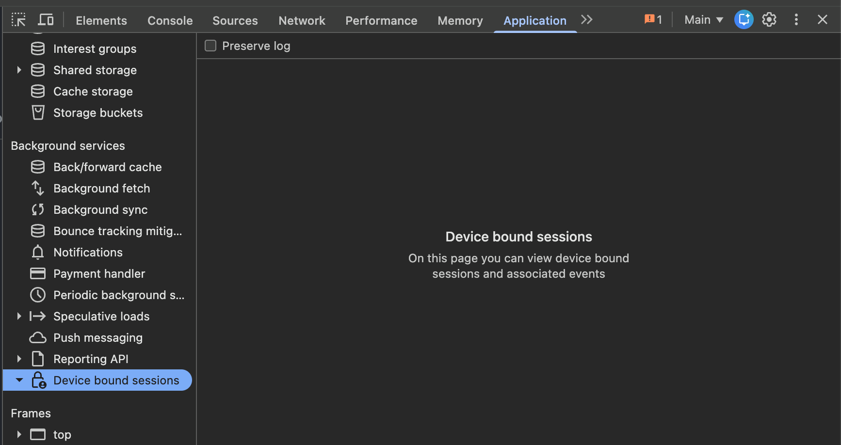 chrome dbsc
