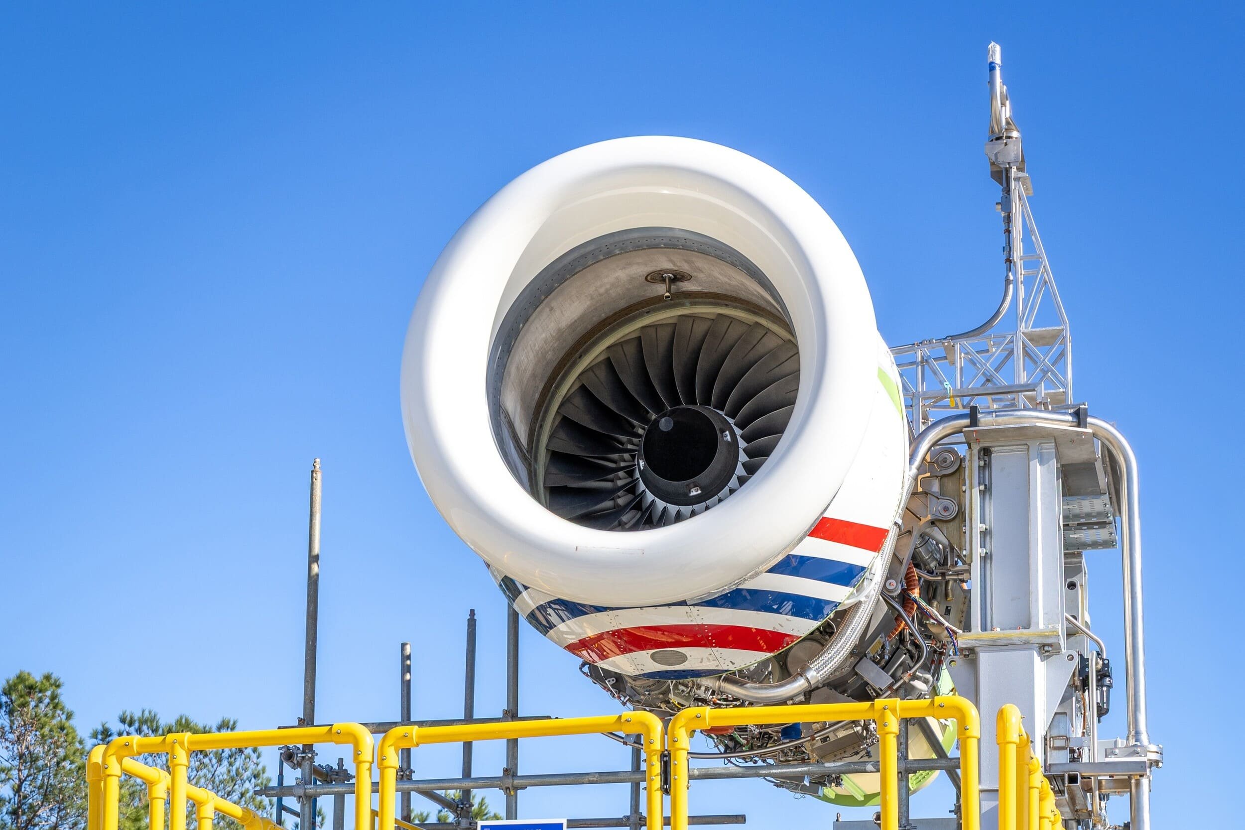 easyJet et Rolls-Royce réussissent un test de moteur 100 % hydrogène. © easyJet