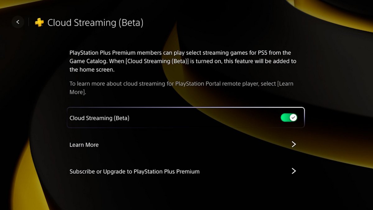 Le cloud gaming débarque sur PS Portal avec la dernière mise à jour © PlayStation