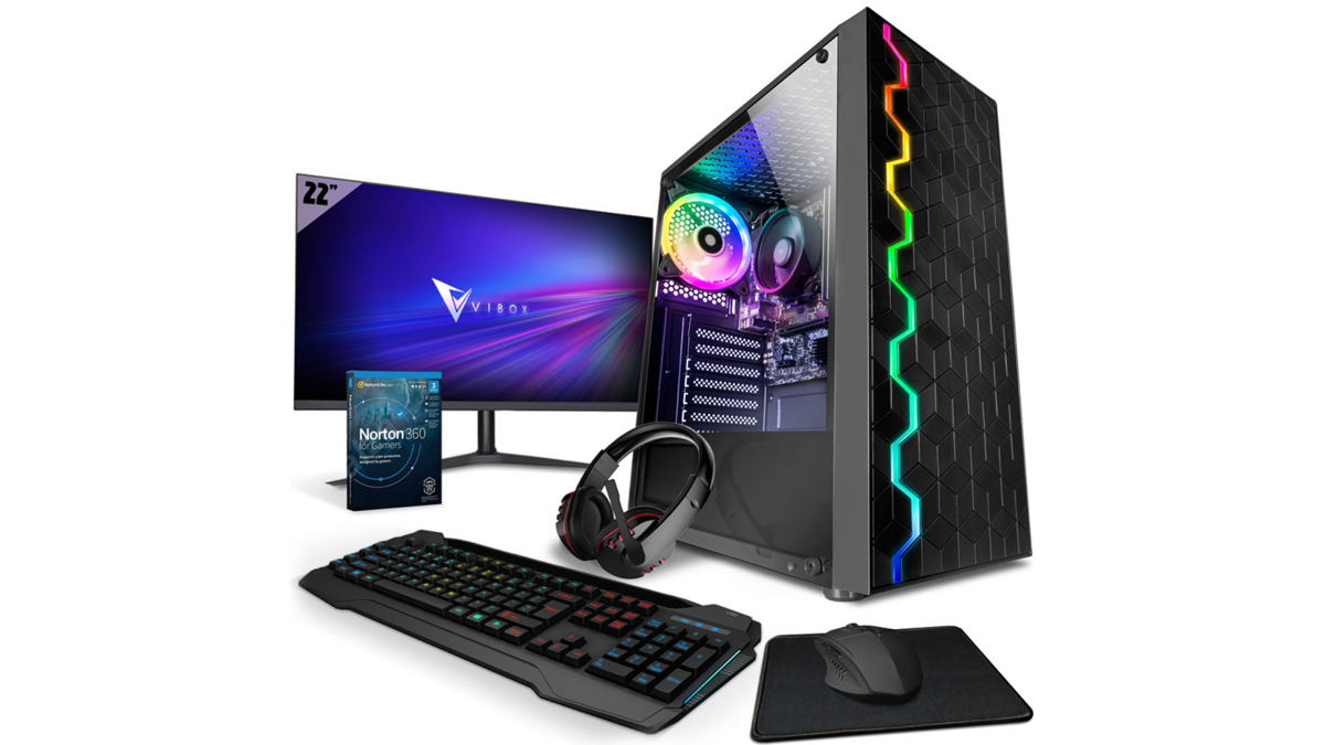 Le PC Vibox VI-28 et tous ses accessoires