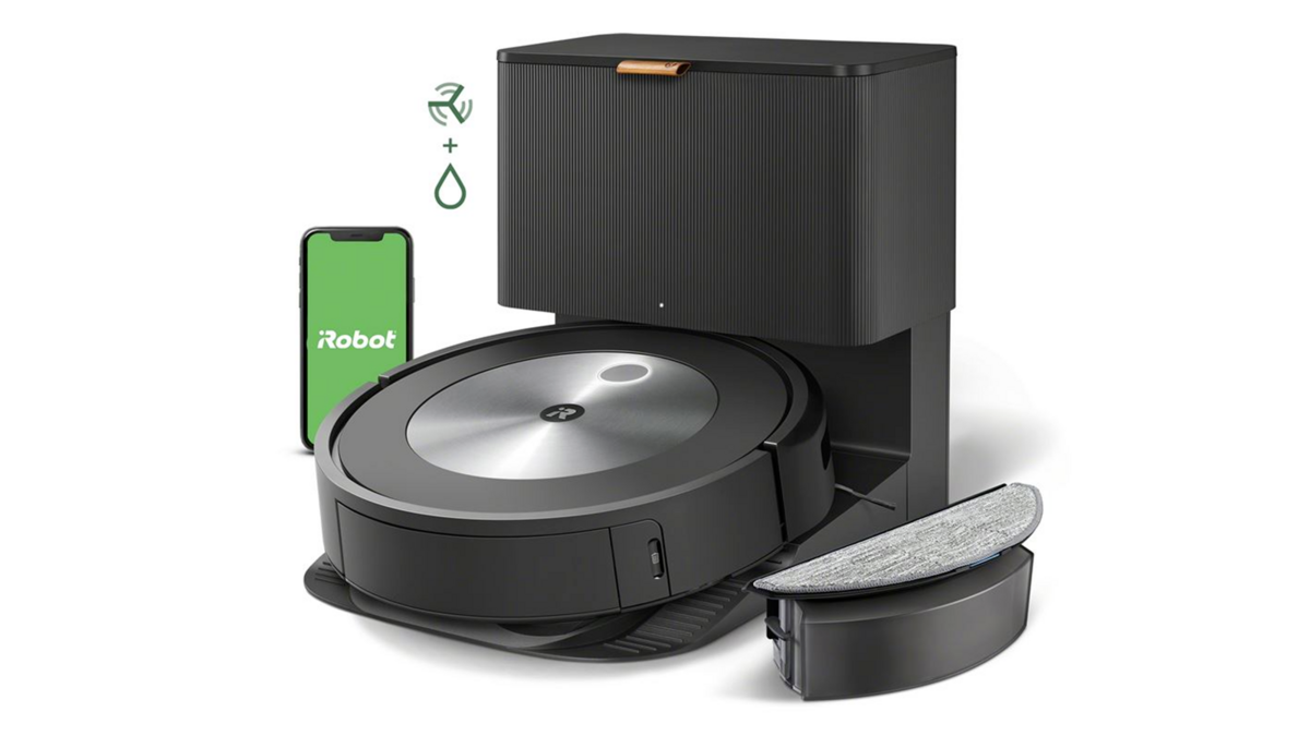 L'aspirateur robot laveur iRobot Roomba Combo J5+