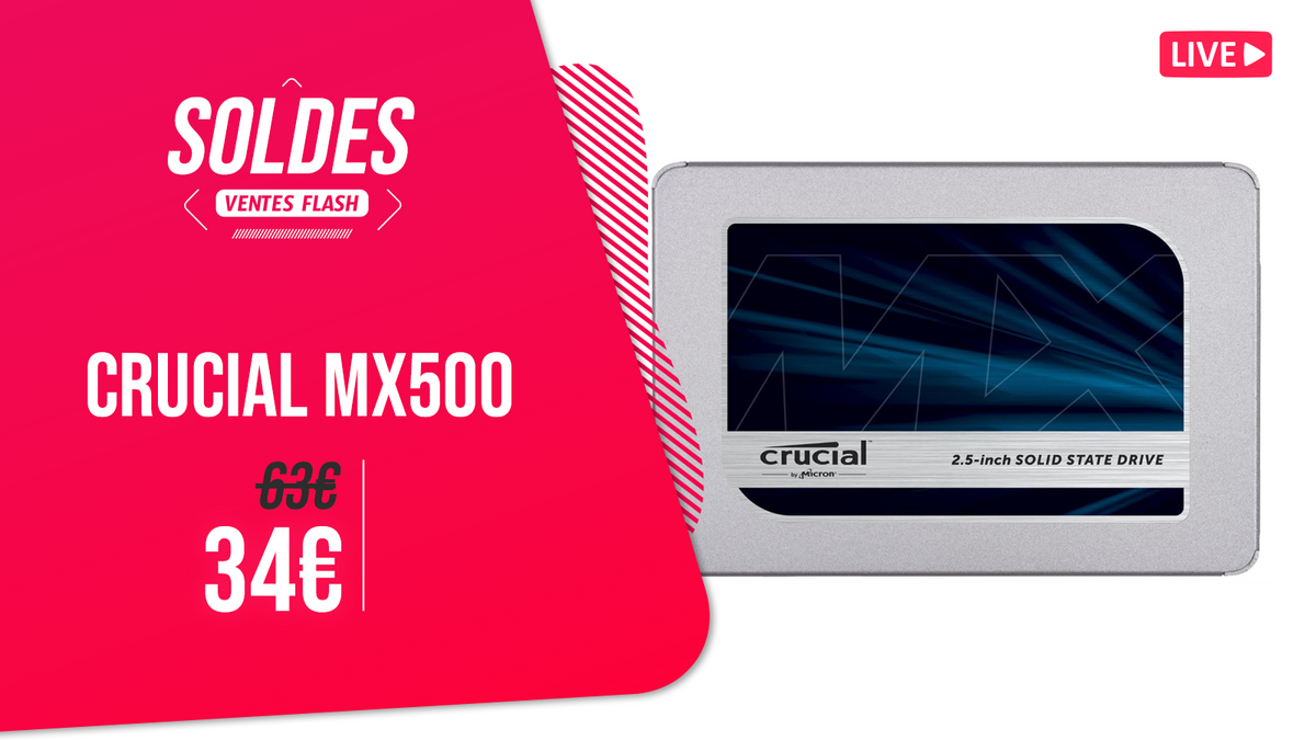 crucial mx500 solde