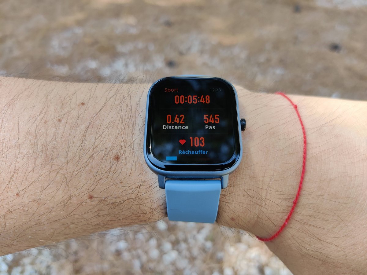 Amazfit GTS - Exercice