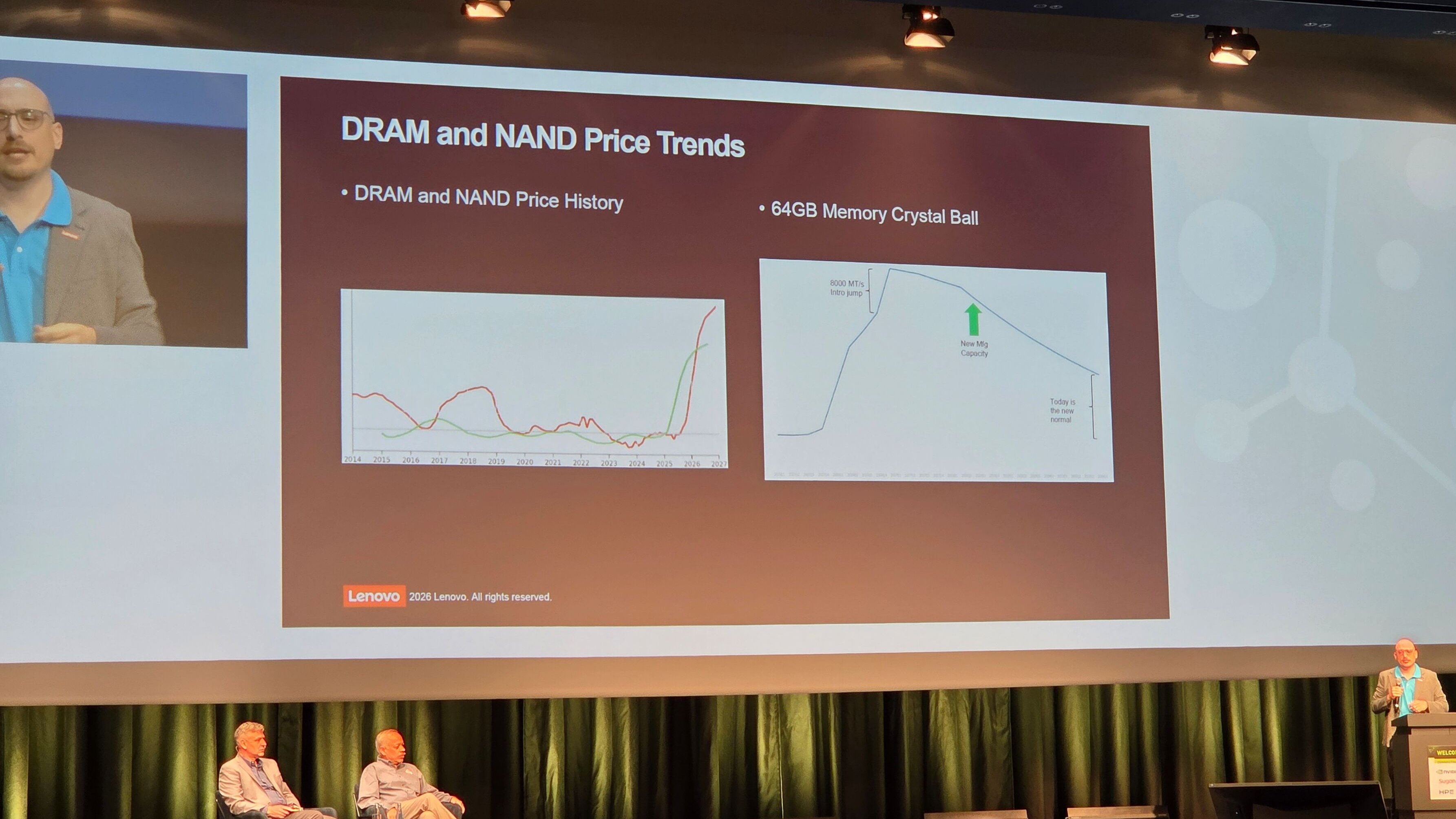 Lenovo : très pessimiste sur l'évolution des prix de la DRAM et de la NAND. © ComputerBase