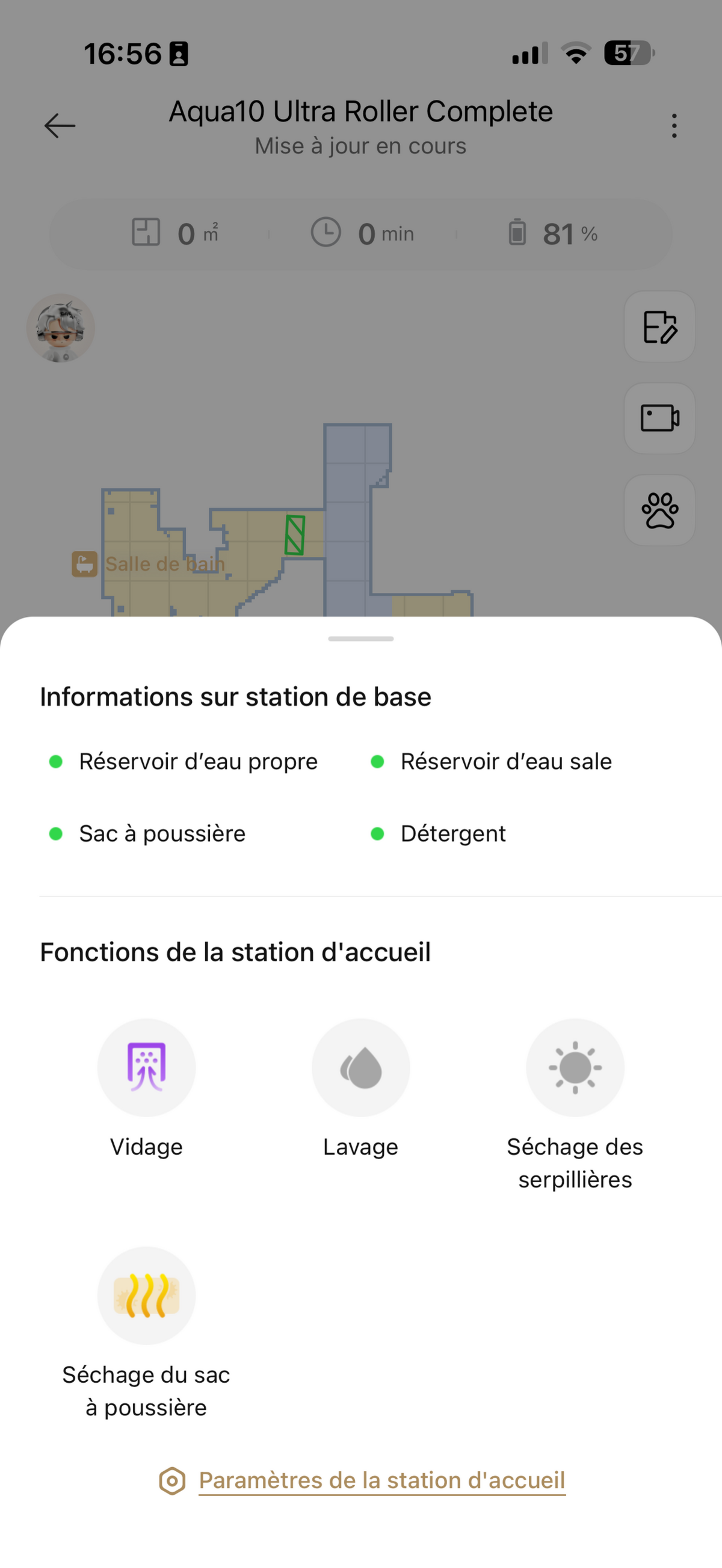 Dreame Aqua10 Roller App Station