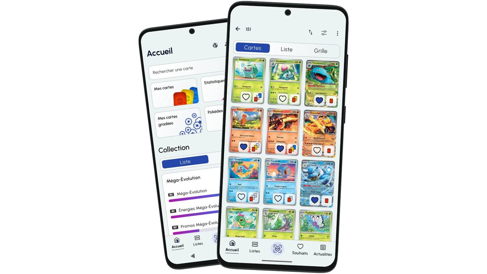 PokéCardex vous aide à gérer votre collection de cartes Pokémon JCC, à suivre les séries et à retrouver facilement vos cartes manquantes. © Numelek