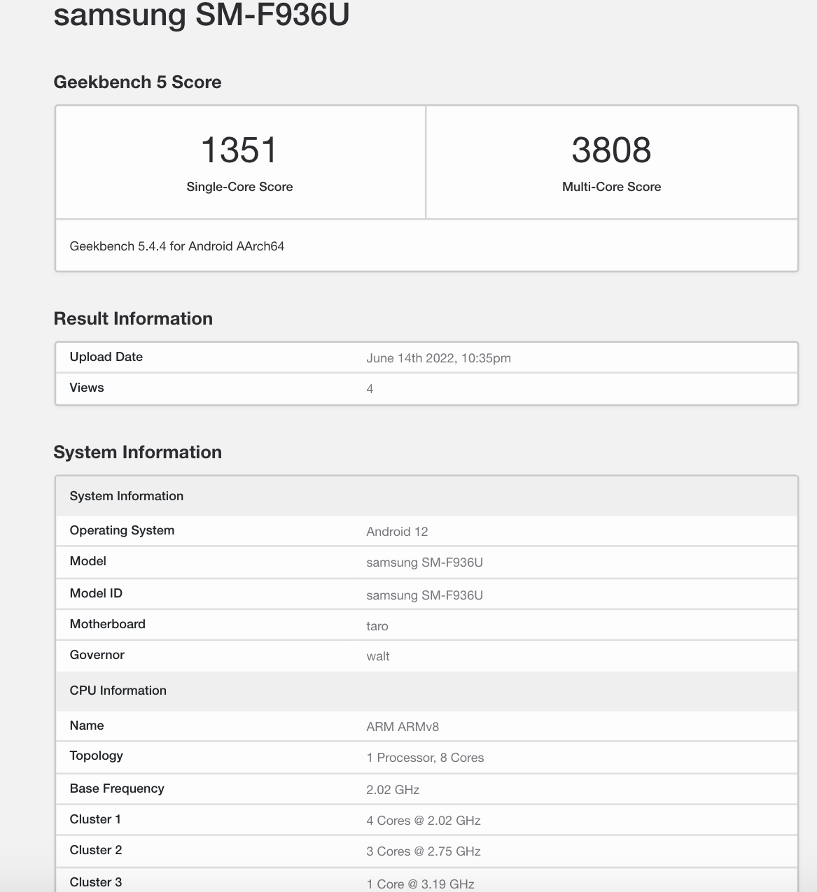 © Geekbench