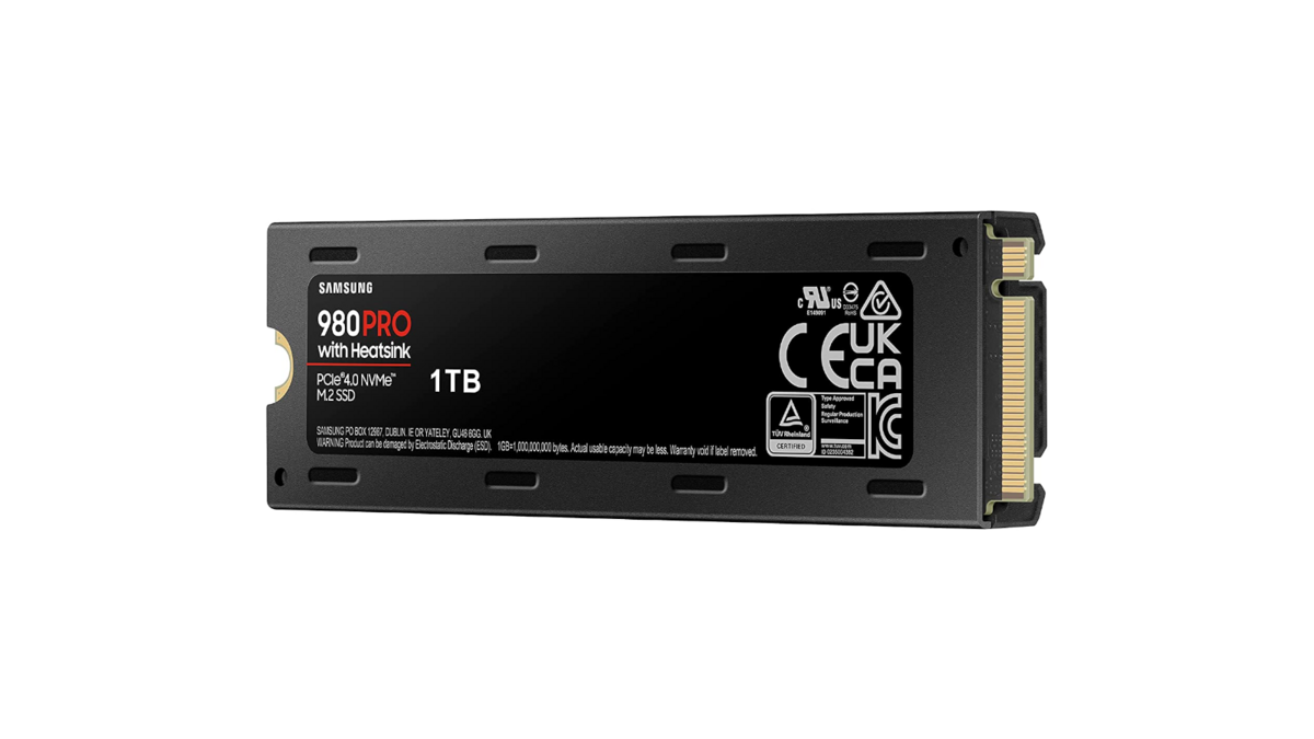 Samsung 980 Pro 1 To dissipateur de chaleur