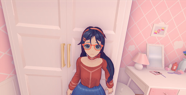 Le jeu alterne de façon assez violente des interactions kawai avec Rita... 