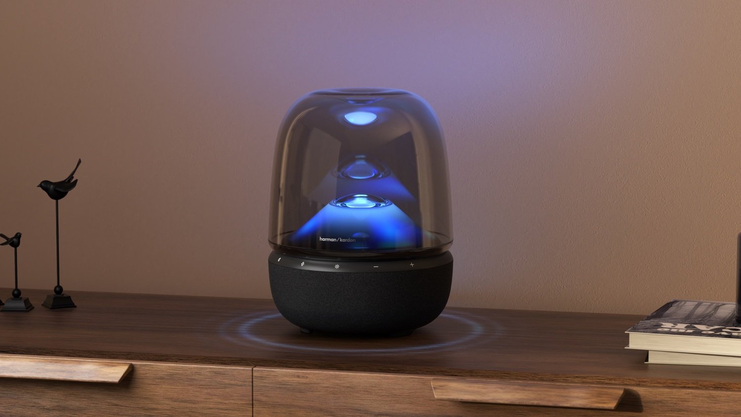 La Aura Studio 5 adopte un look haut de gamme. ©Harman Kardon