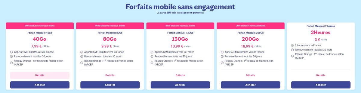 Des offres nombreuses et sans engagement qui vous laissent Lebara du choix.