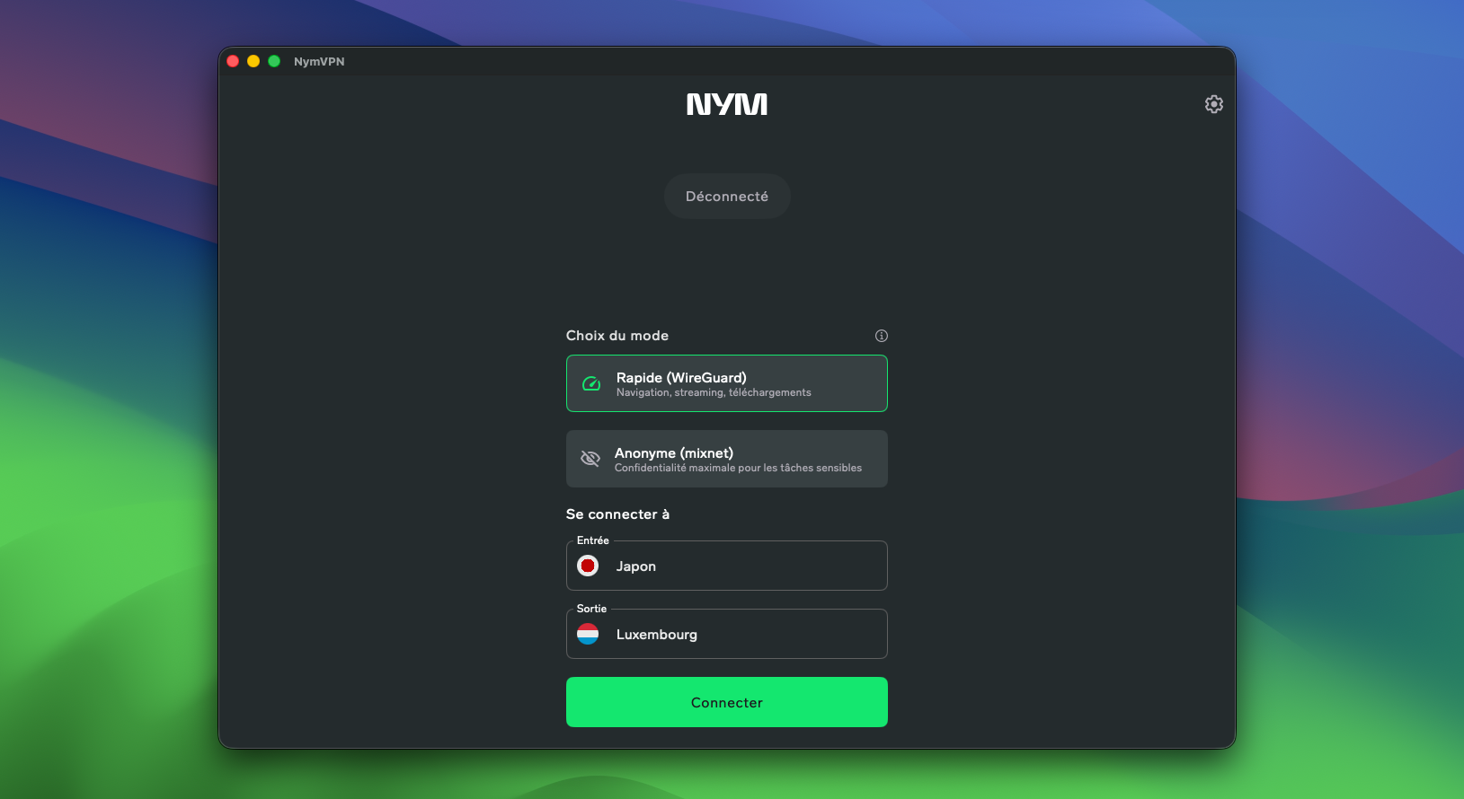 NymVPN n'est pas le service le plus accessible, mais il propose une approche de la confidentialité plus aboutie que la concurrence. © Clubic