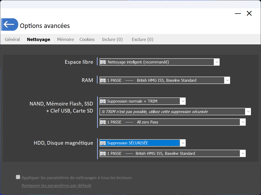 PrivaZer - L'outil de de nettoyage avancé. © Clubic