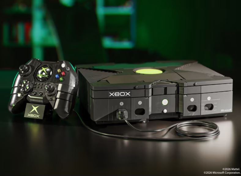 Plus de 3 500 pièces pour mettre au point la Xbox originelle. ©Mattel