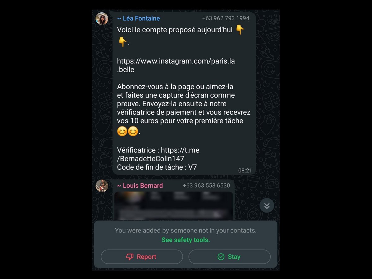 Voici le message intégral de la fameuse "Léa Fontaine". © Capture d'écran Clubic / TopSomewhere1694 sur Reddit