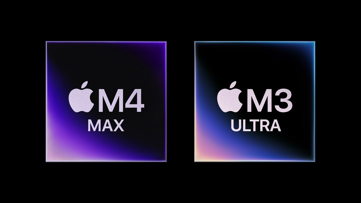 M4 Max et M3 Ultra. © Apple