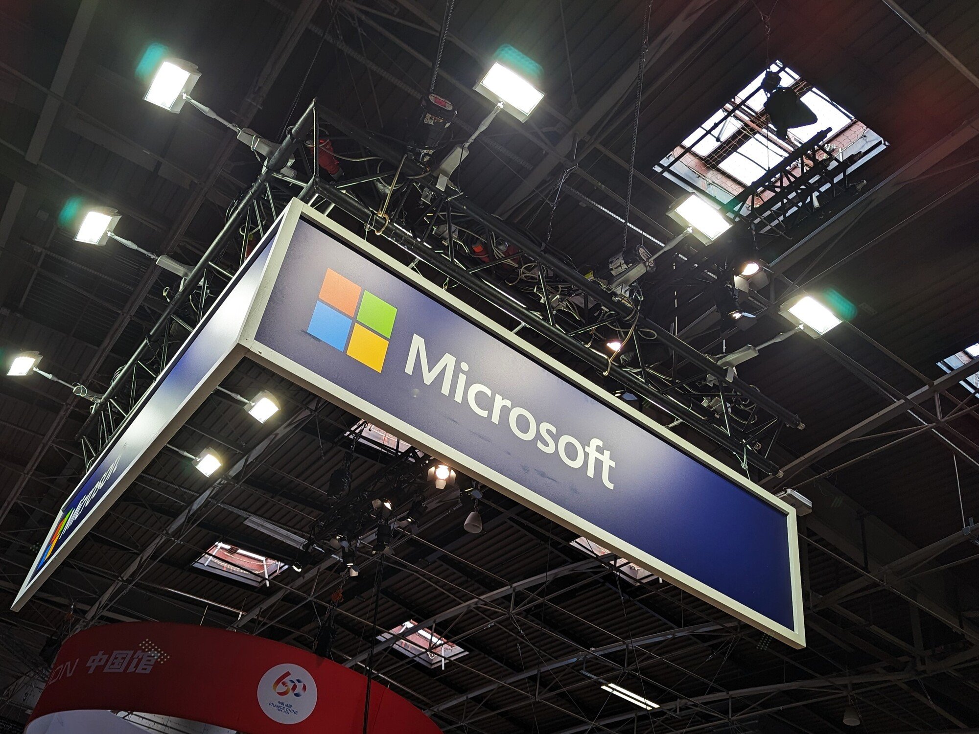 Aperçu du stand Microsoft à VivaTech 2024 © Alexandre Boero / Clubic