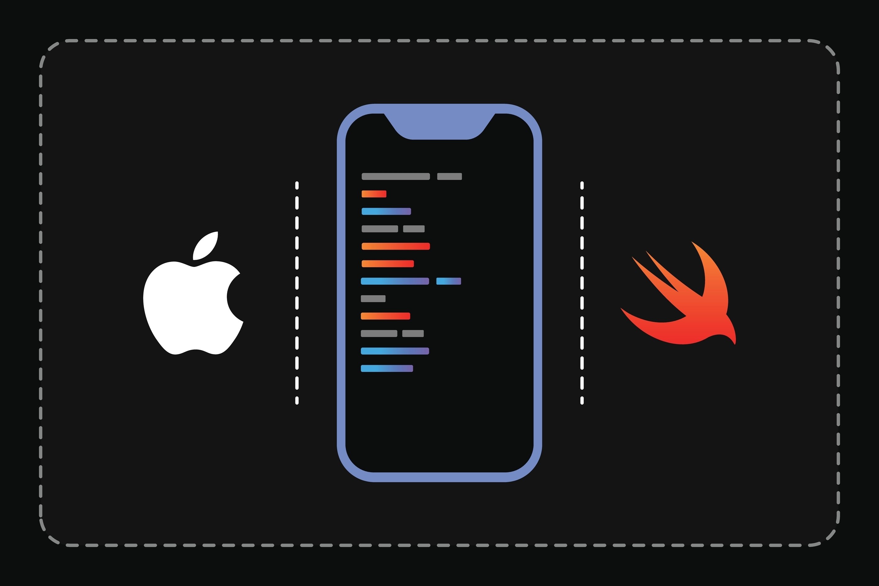 Swift, le langage de programmation pour toutes les plateformes logicielles d'Apple. © Apple