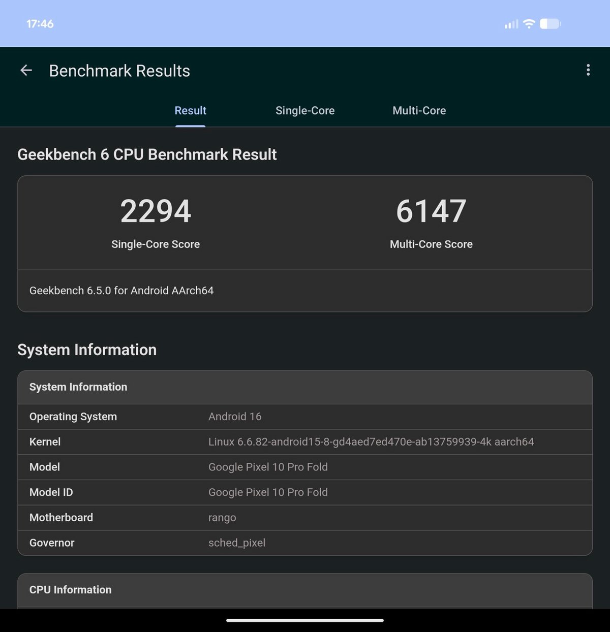 Geekbench