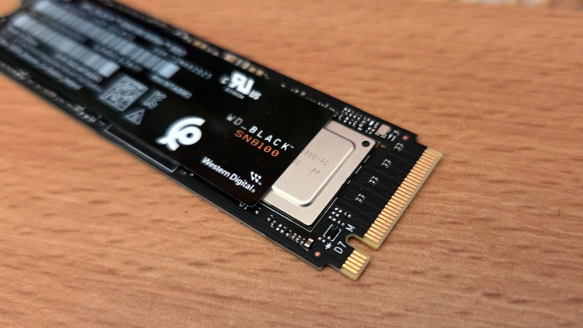 Le SSD NVMe M.2 Western Digital WD_Black SN8100. ©Nerces pour Clubic