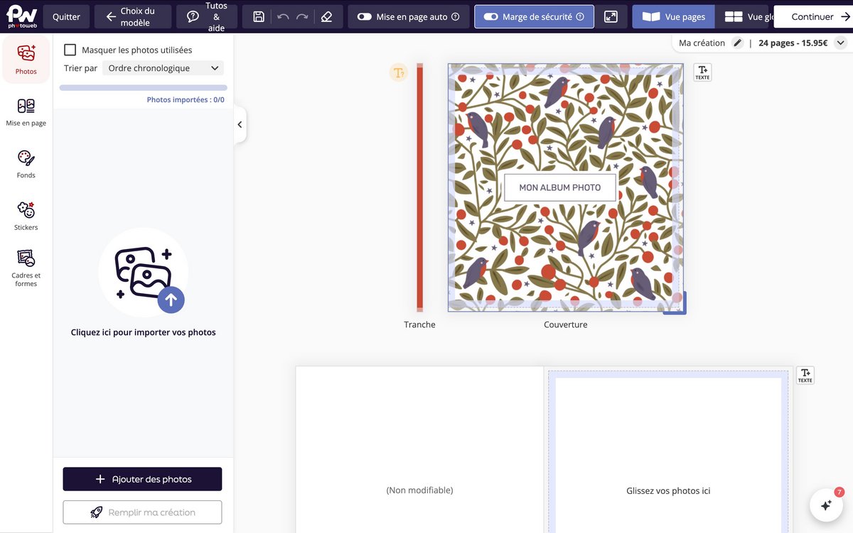 Une éditeur moderne et intuitif. ©PhotoWeb