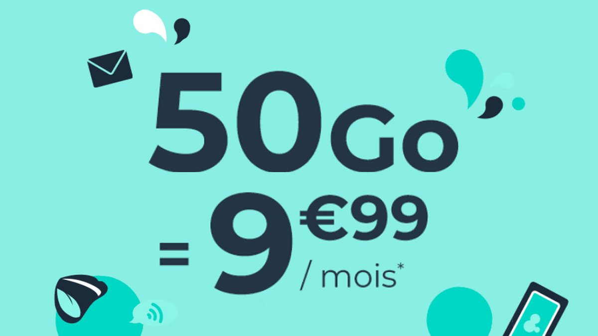 Cdiscount mobile vous propose une grosse enveloppe de datas