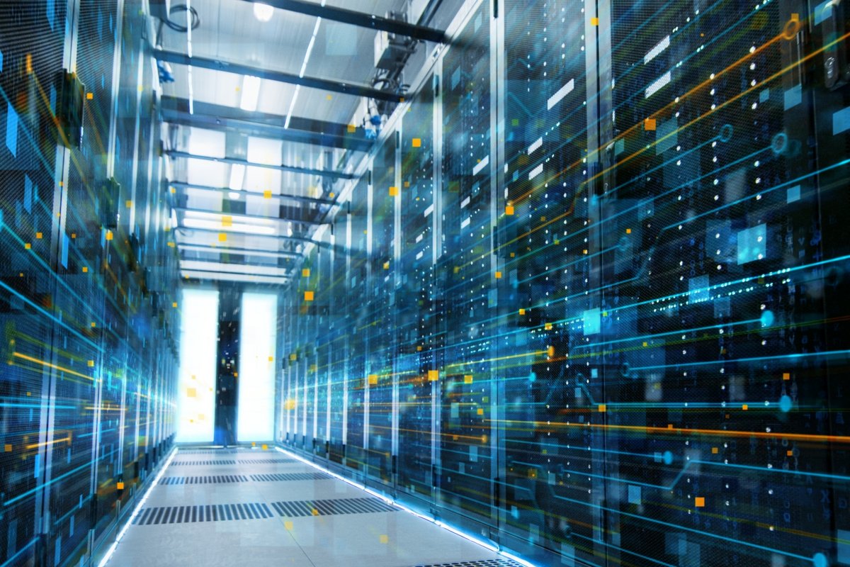 L'intérieur d'un data center. ©Gorodenkoff / Shutterstock