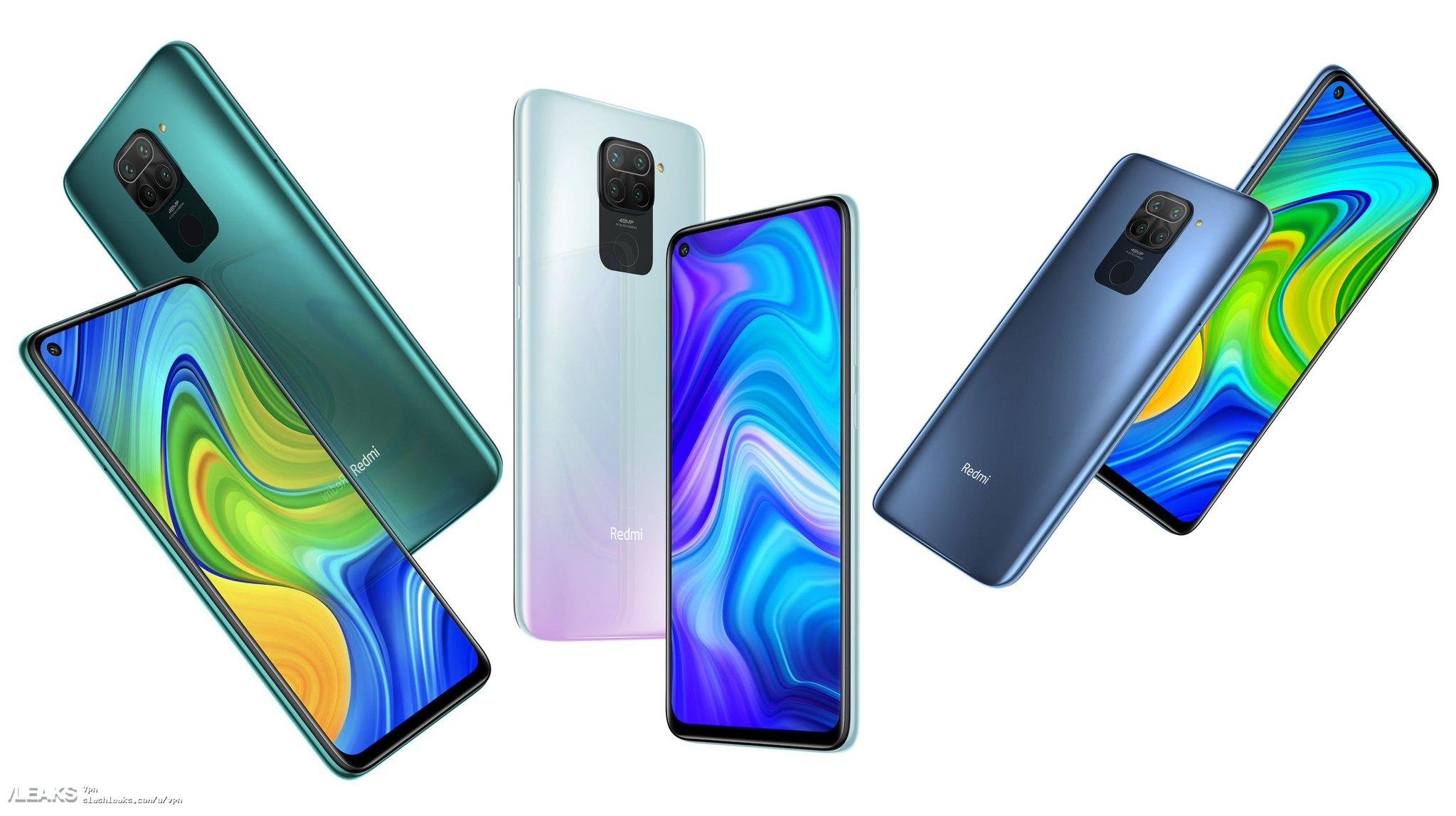 Le Redmi Note 9 © Slashleaks