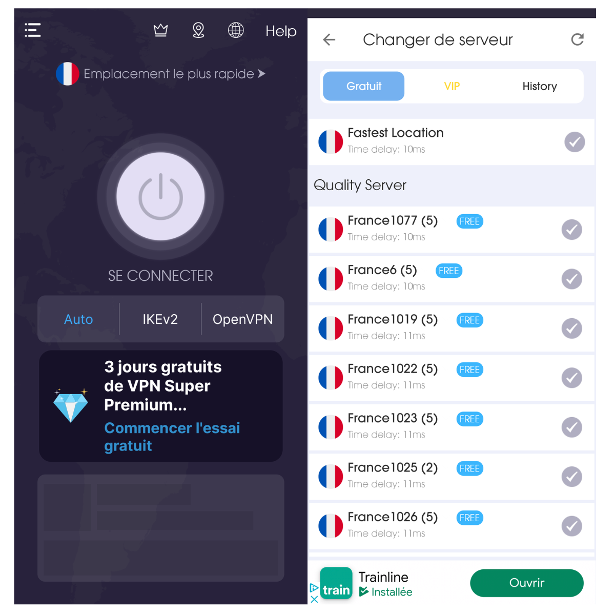 Avantages des serveurs VPN Proxy Shield Unlimited © Mobile Jump Pte Ltd