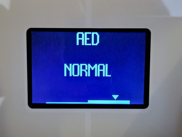 Body Comp - Ecran AED
