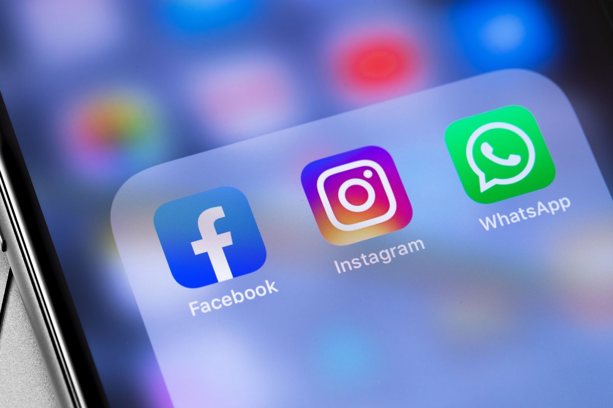 WhatsApp, Instagram et Facebook beaucoup plus connectés à l'avenir © Shutterstock