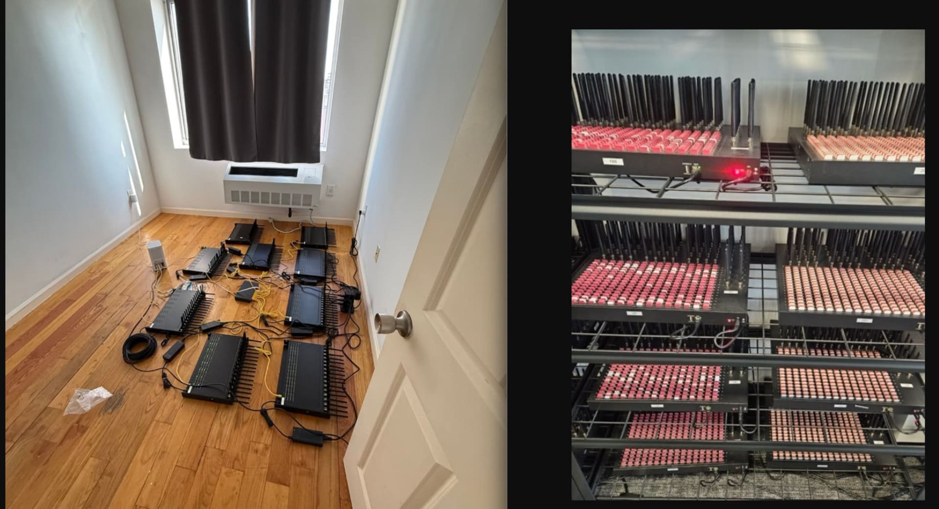 Voilà qui nous donne une idée de l'ampleur de cette saisie © Secret Service