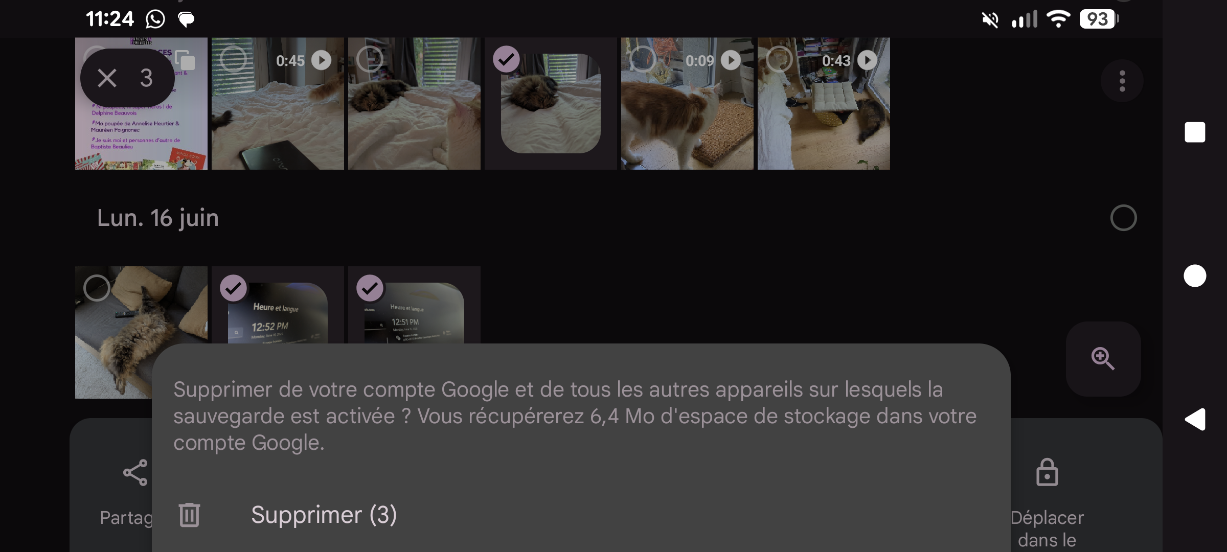 Après avoir supprimé plusieurs clichés, Google Photos pourrait bientôt vous suggérer d'en effacer d'autres. © Clubic