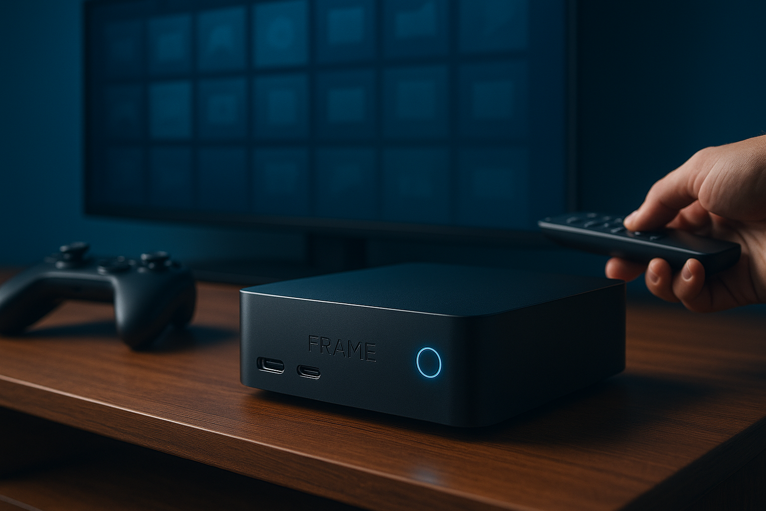 Un autre concept de Steam Frame © Colin Golberg avec Dall-E 3