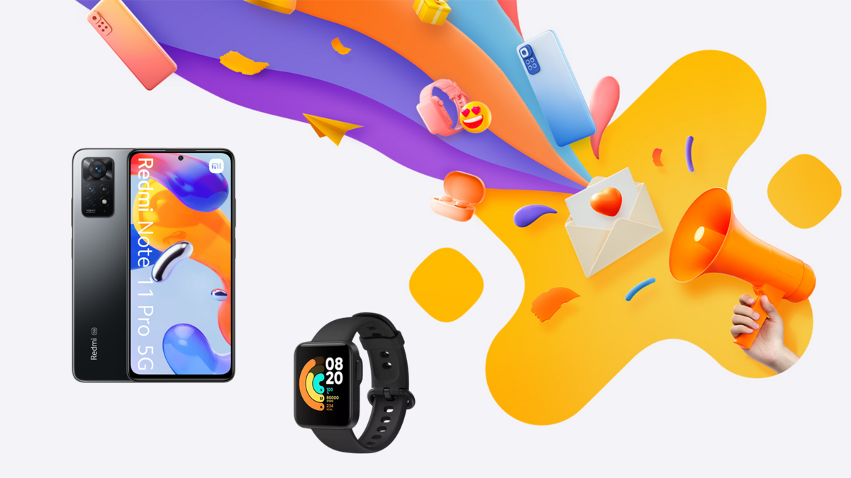 Xiaomi Fan Festival Redmi Note 11 Pro + Watch 2 Lite