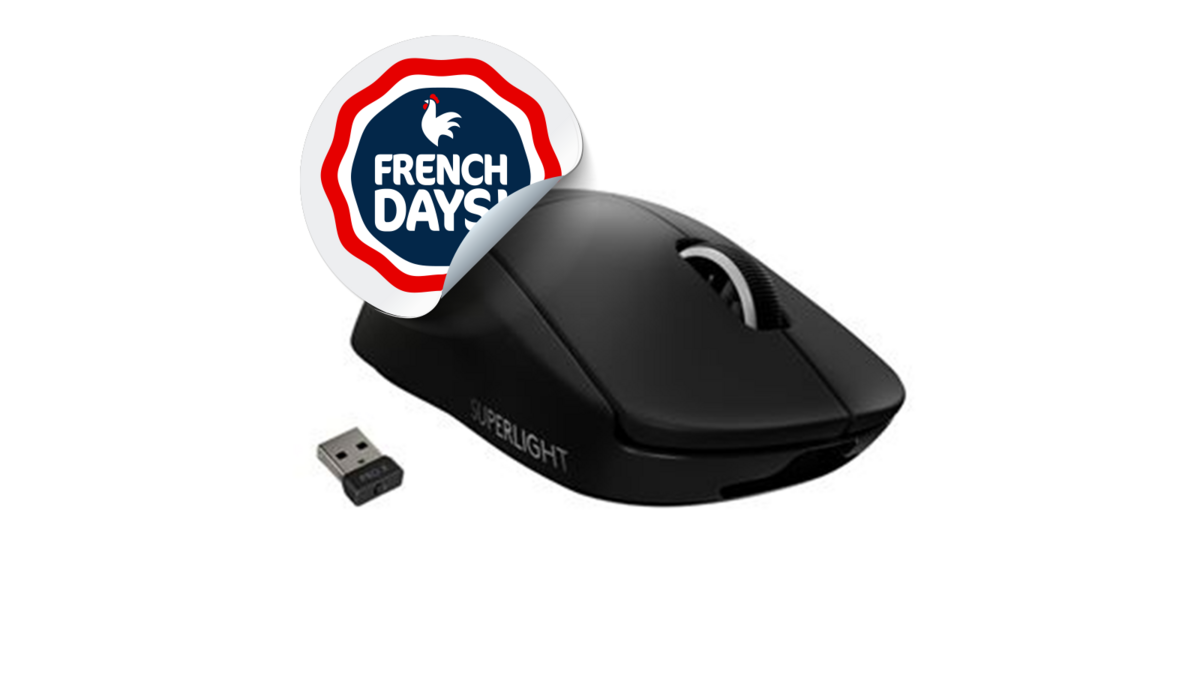 La souris WiFi Logitech Pro X Superlight