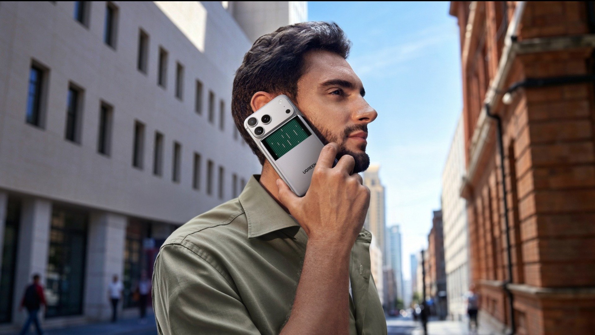 La batterie sans fil MagFlow Pro de 10 000 mAh. ©Ugreen
