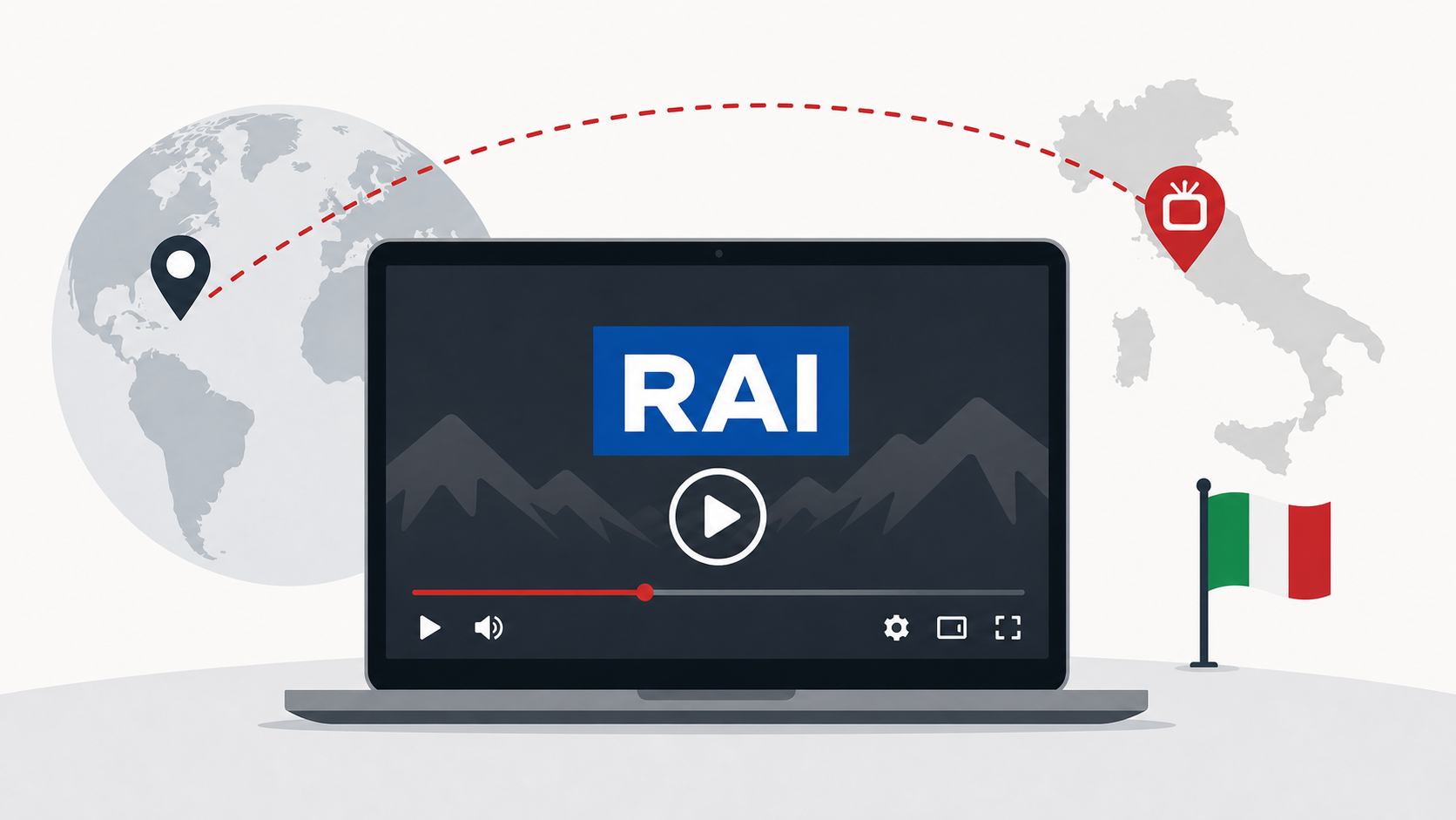Regarder la RAI depuis l'étranger : direct, replay, restrictions… Comment faire ?
