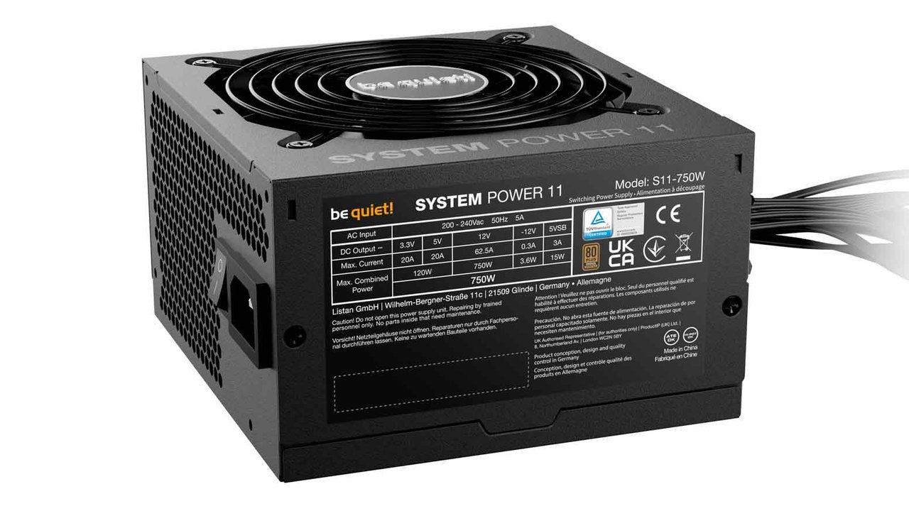 La System Power 11 ira de 450 à 750 watts. ©be quiet!