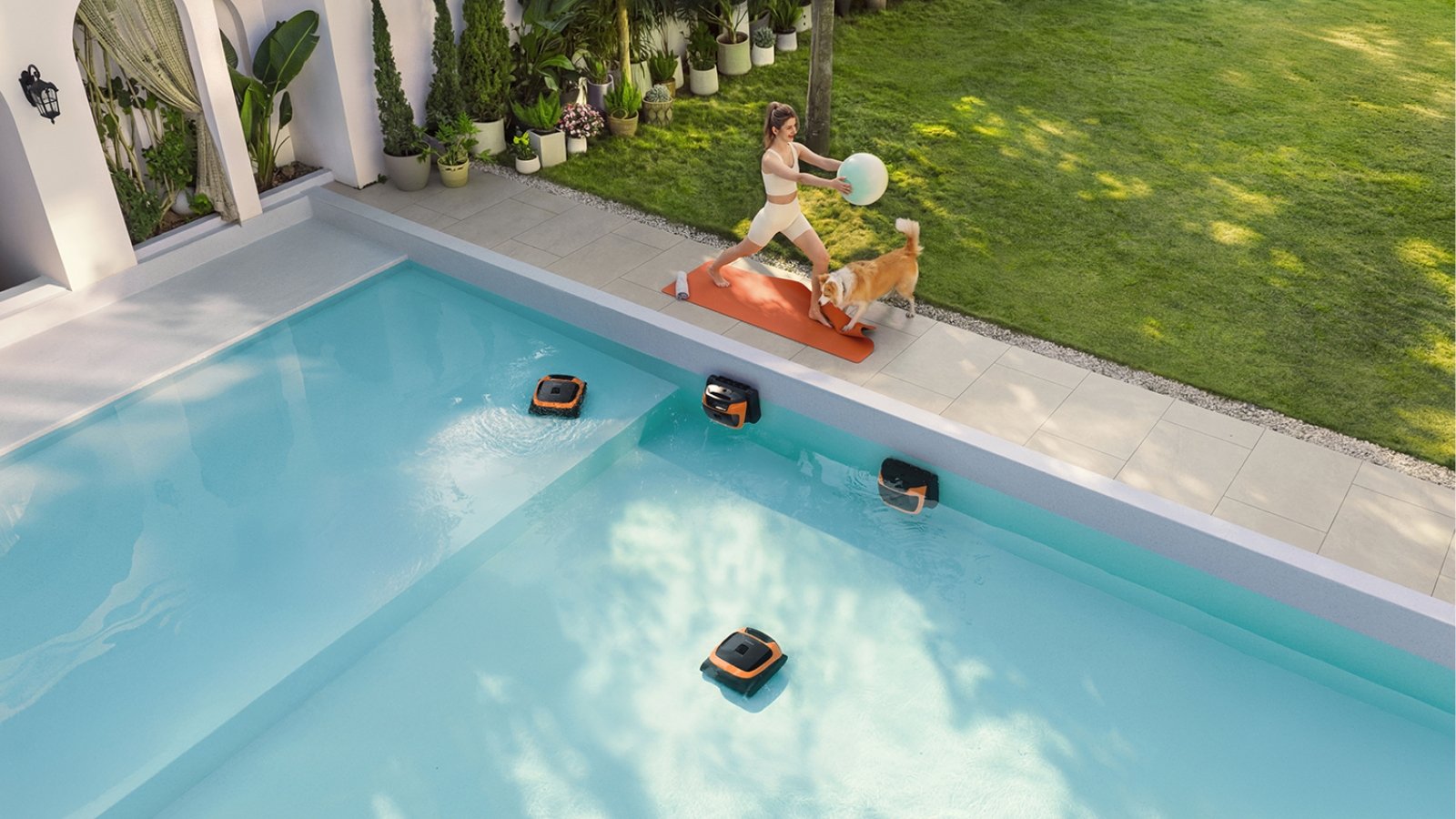 Un robot accessible qui s'occupe du fond et des parois ©Beatbot