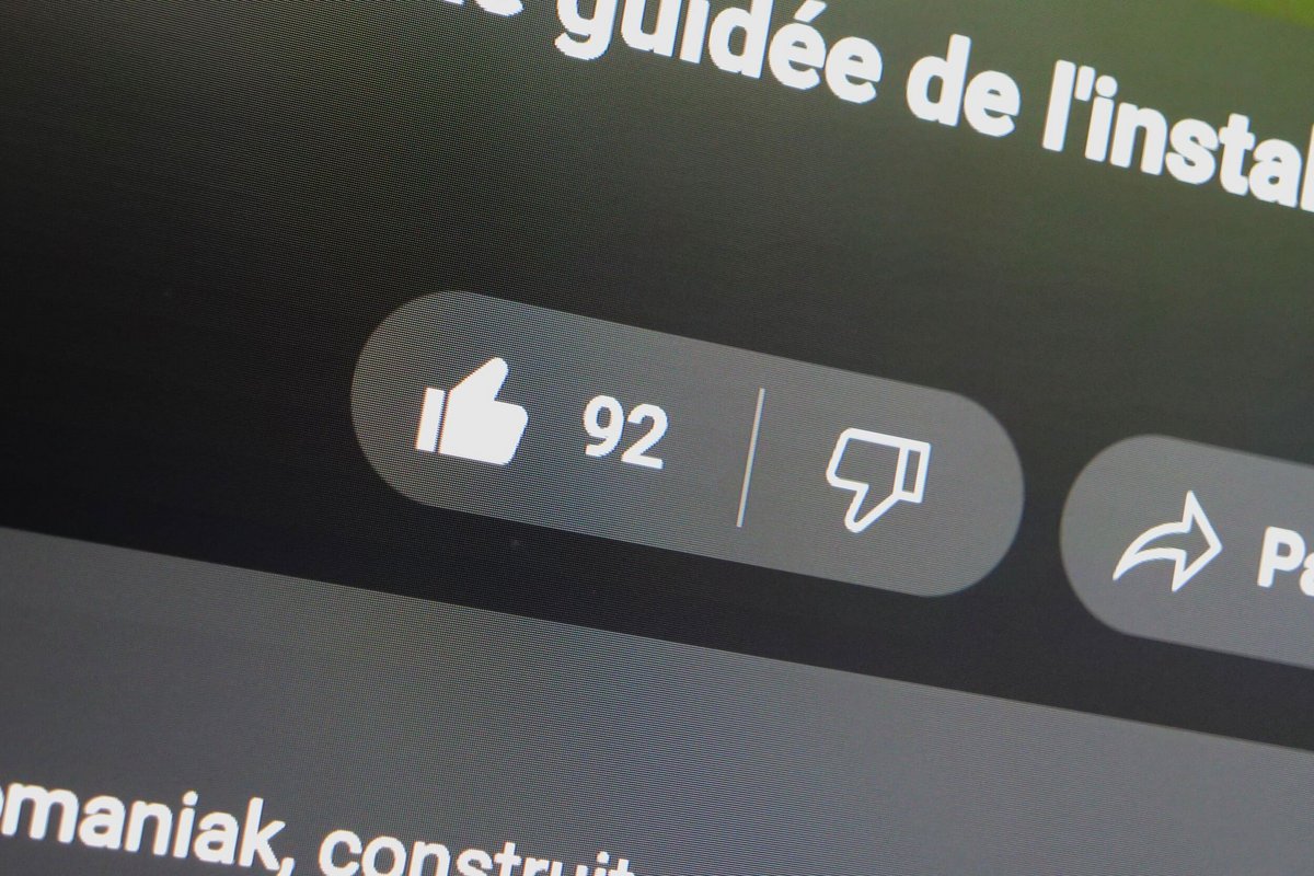 YouTube lance Hype, une fonctionnalité associée au bouton "J'aime" de la plateforme © Alexandre Boero / Clubic
