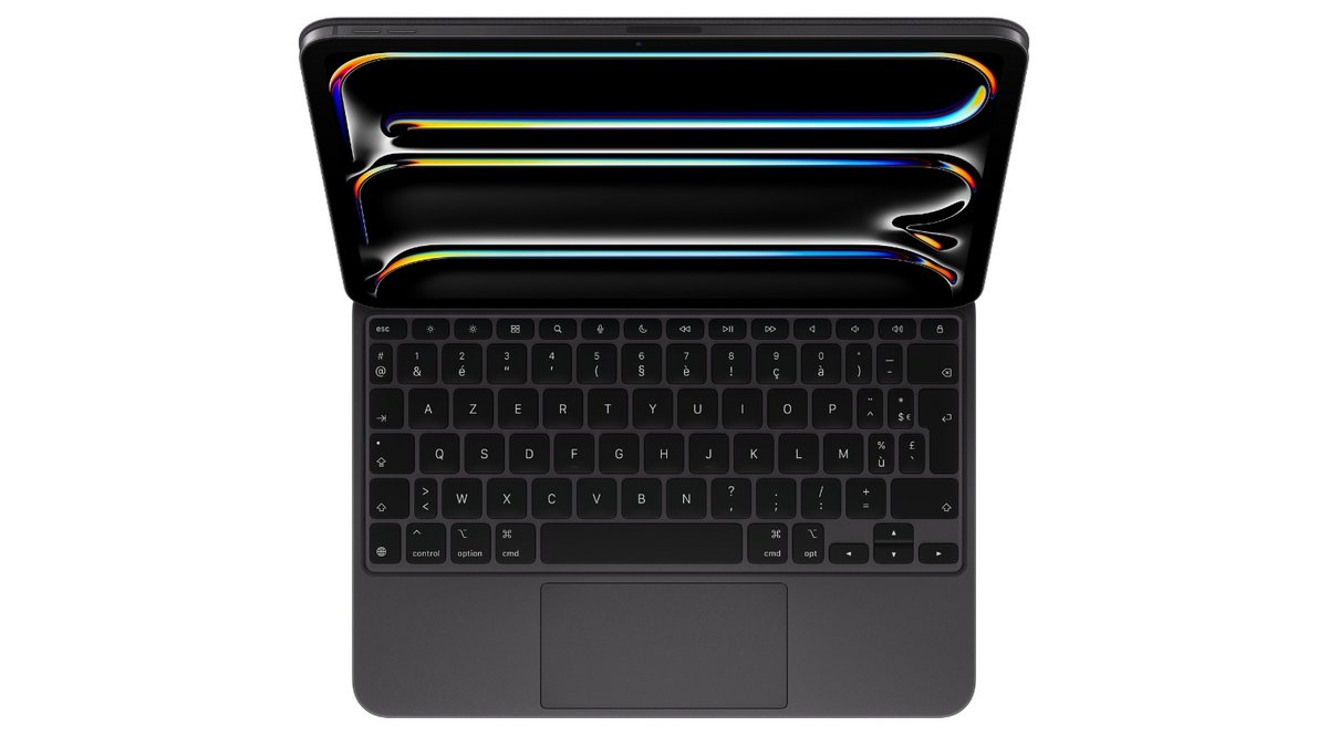 Un trackpad plus large et des touches de fonction, sans oublier le rétroéclairage © Apple